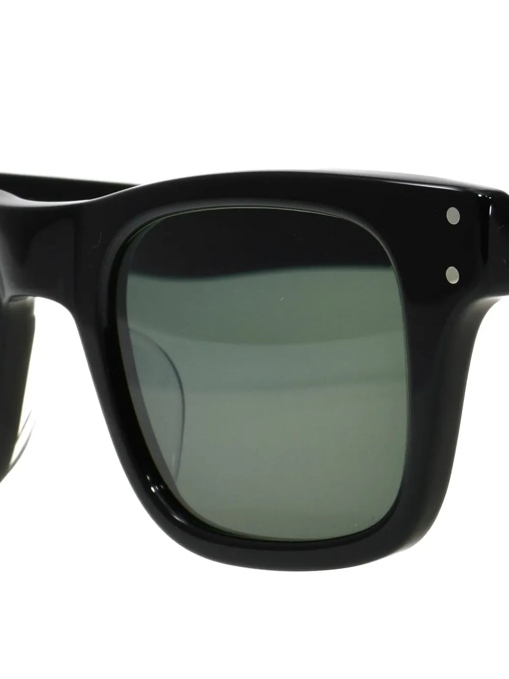 JULIUS TART OPTICAL Boeing rectangle-frame sunglasses Zwart
