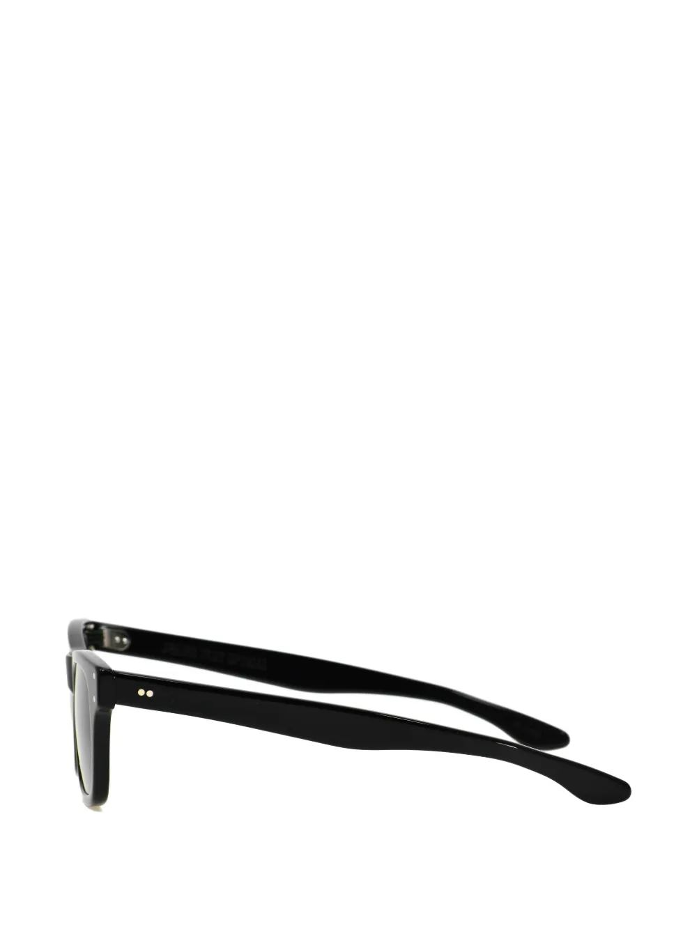 JULIUS TART OPTICAL Boeing rectangle-frame sunglasses Zwart
