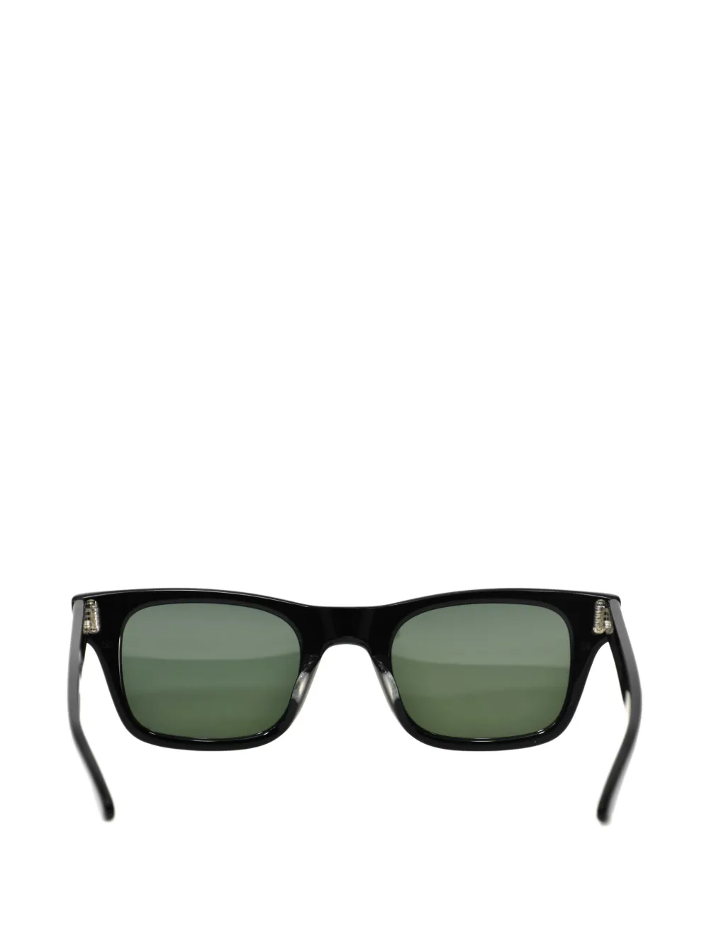 JULIUS TART OPTICAL Boeing rectangle-frame sunglasses Zwart