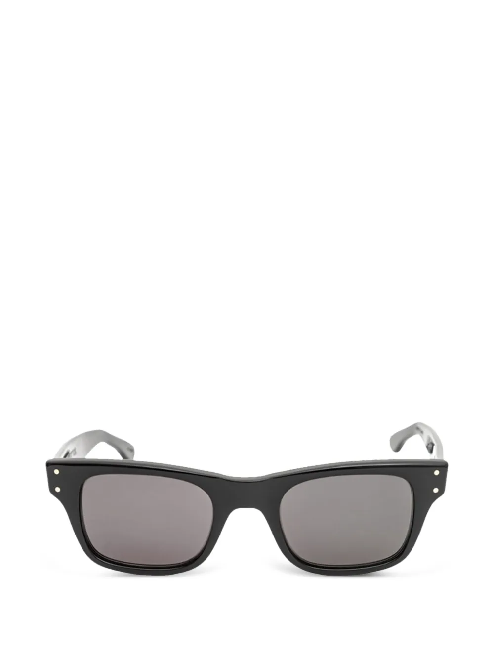 JULIUS TART OPTICAL Boeing rectangle-frame sunglasses Zwart