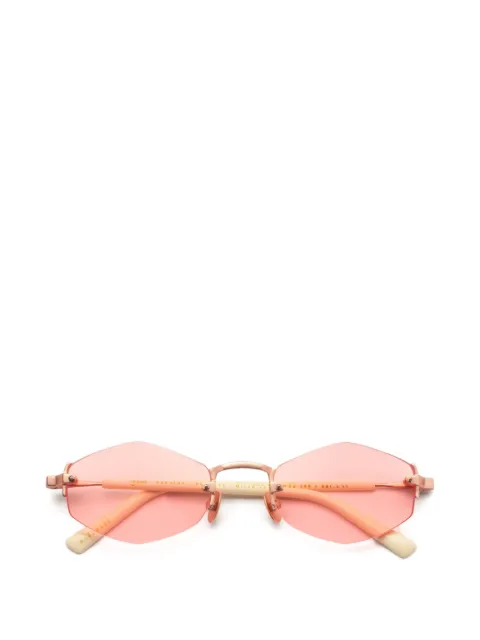 Gast Lunar geometric-frame sunglasses