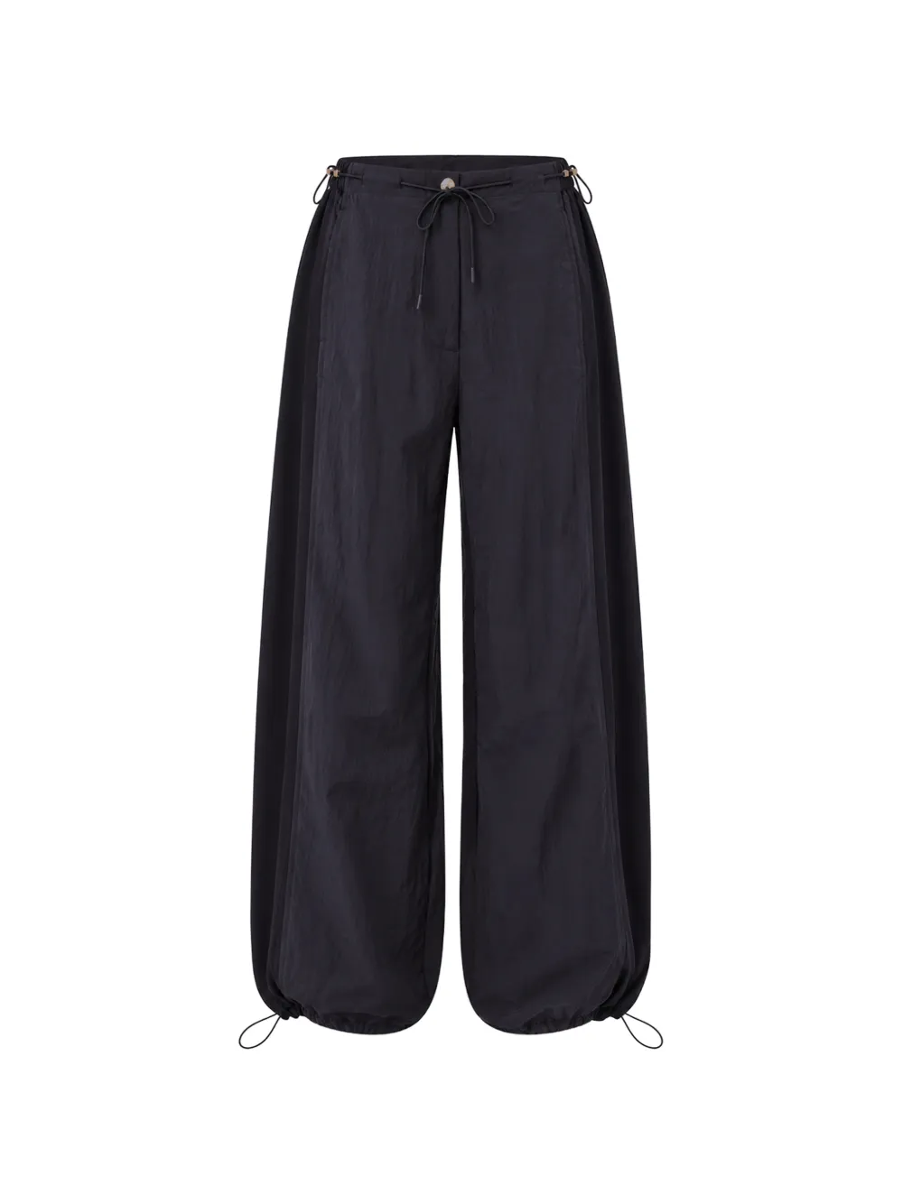 LIU JO drawstring-waist panelled trousers - Nero