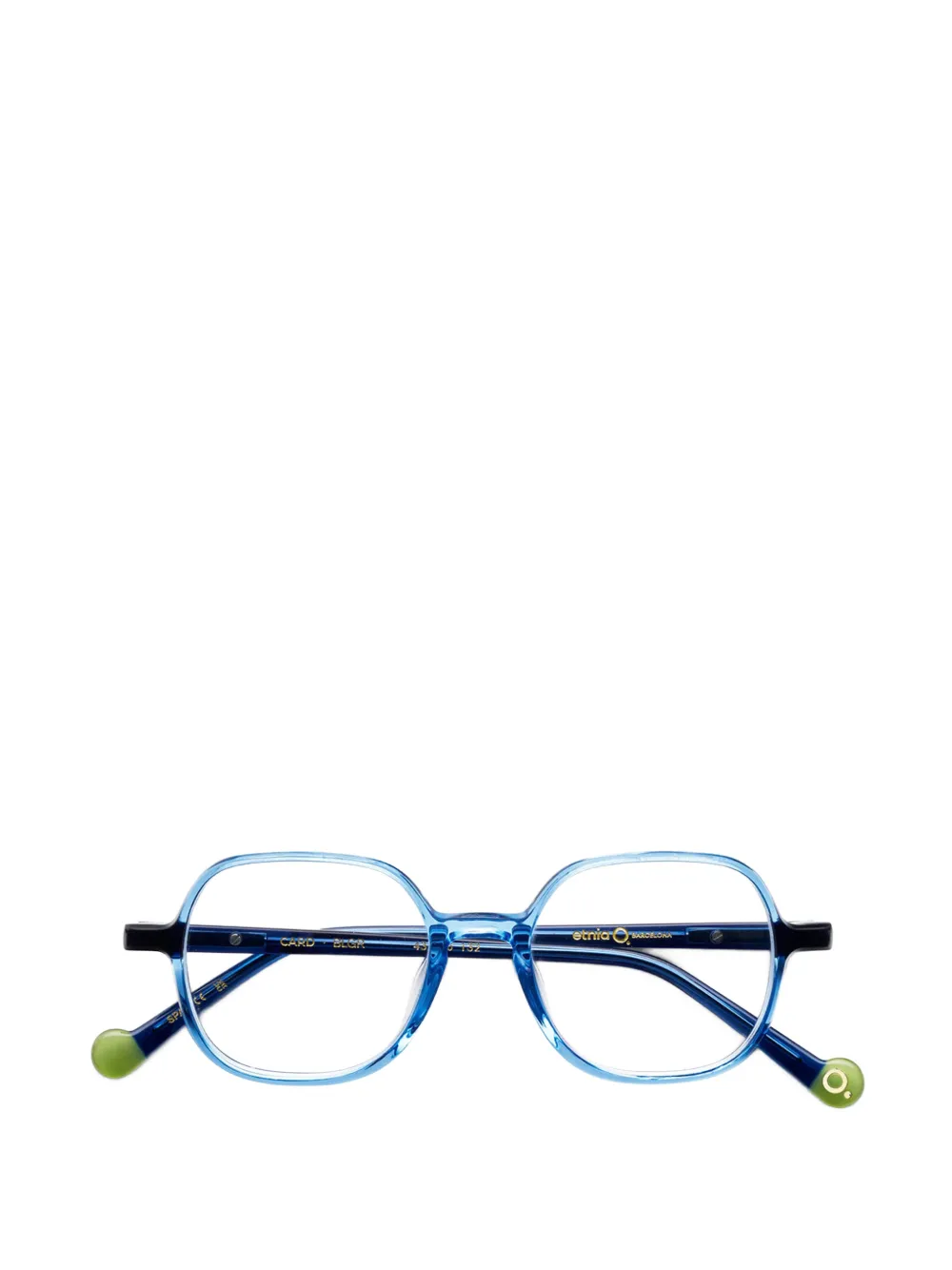 Etnia Barcelona Card geometric-frame glasses Blauw