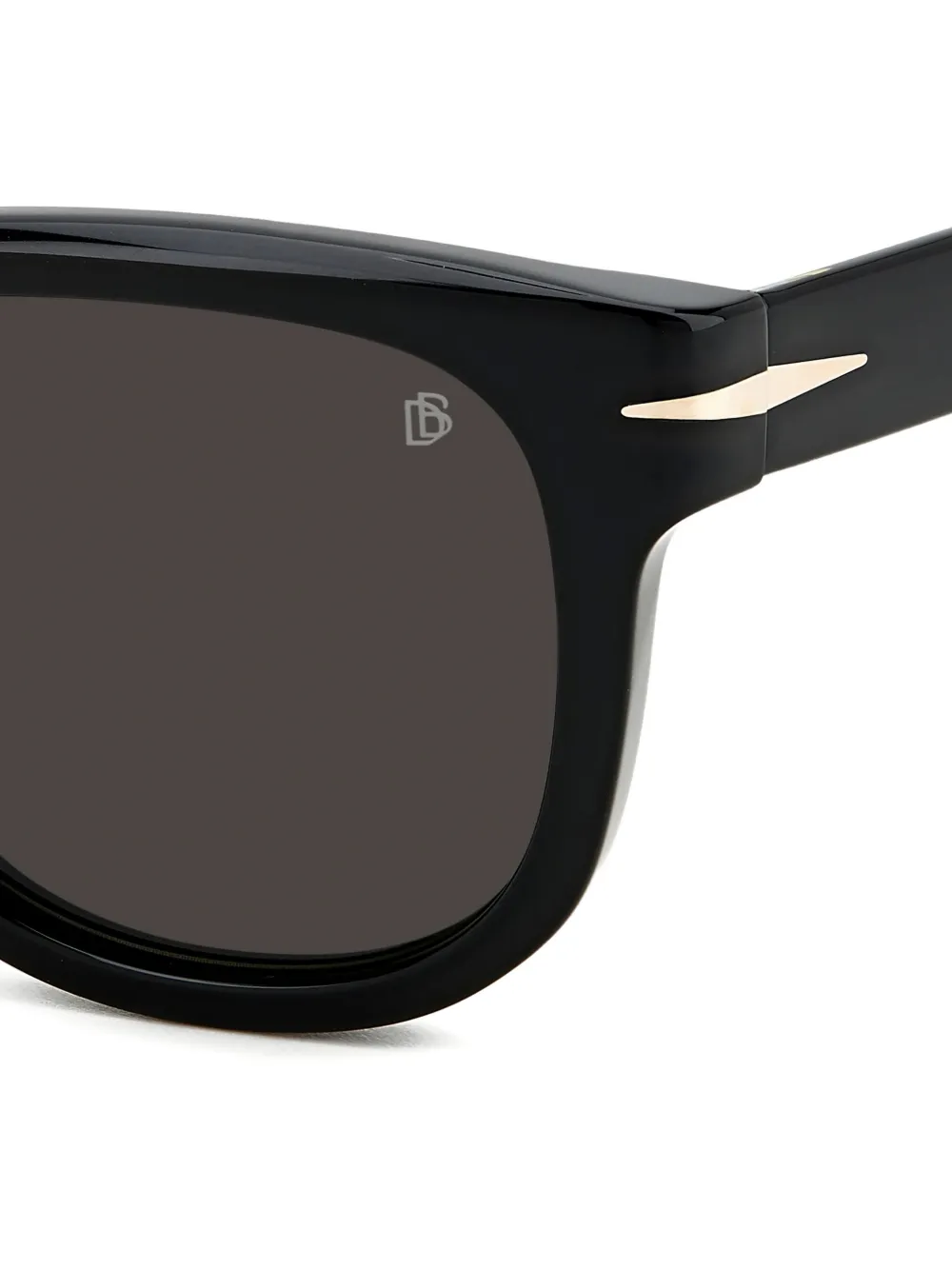 Eyewear by David Beckham square-frame sunglasses Zwart