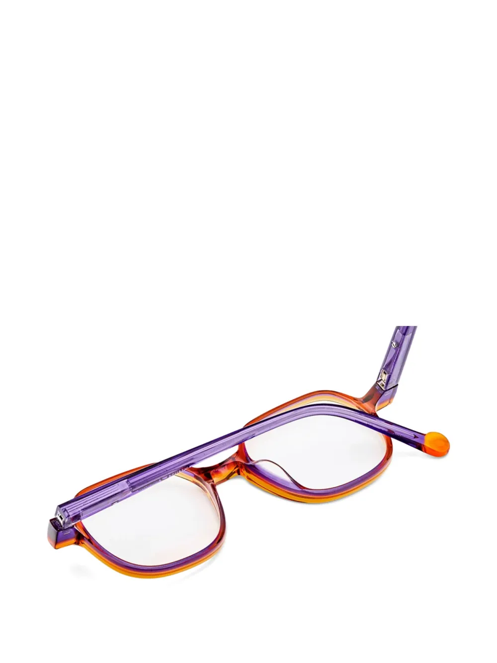 Etnia Barcelona Card geometric-frame glasses Oranje