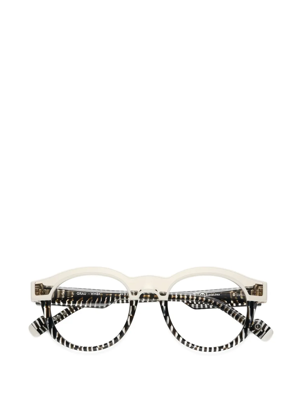 Etnia Barcelona Grau round-frame glasses - Bianco