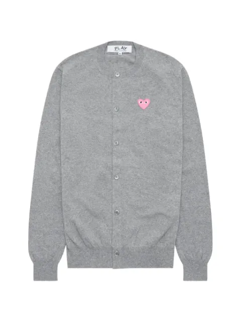 PLAY Heart Patch cardigan