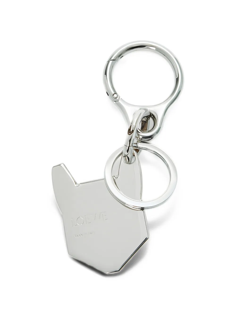 LOEWE animal-motif keyring - Argento