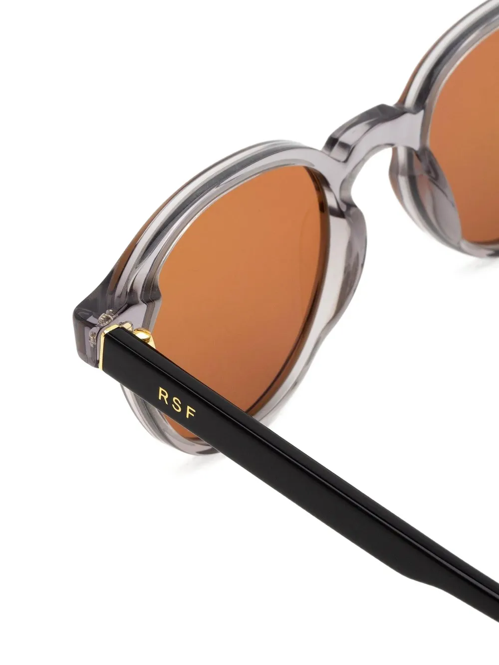 Retrosuperfuture The Warhol Stilo round-frame sunglasses Zwart