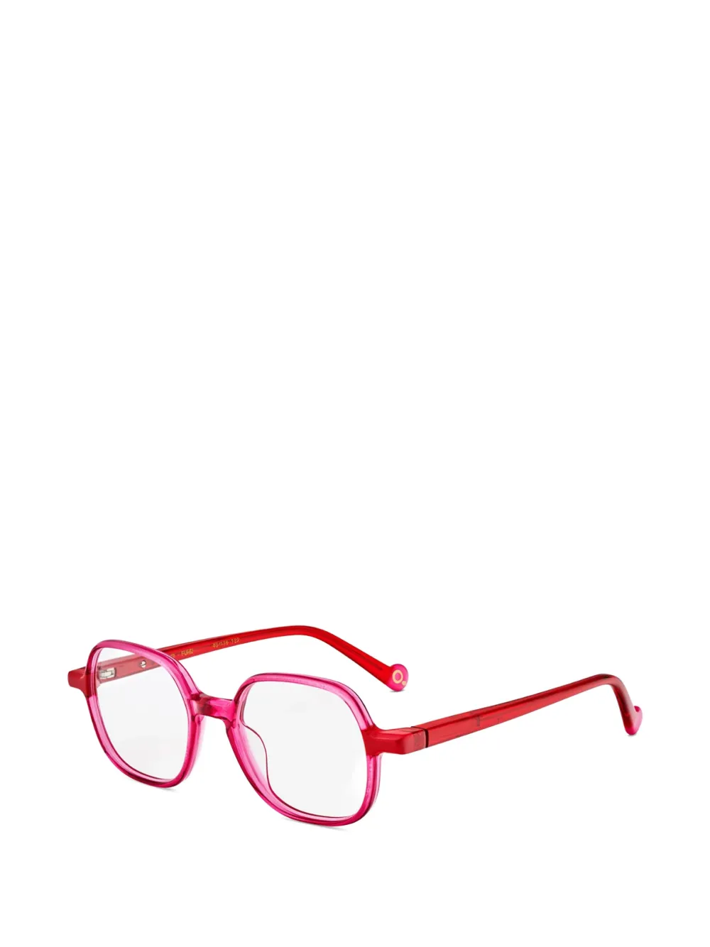Etnia Barcelona Card geometric-frame glasses Roze