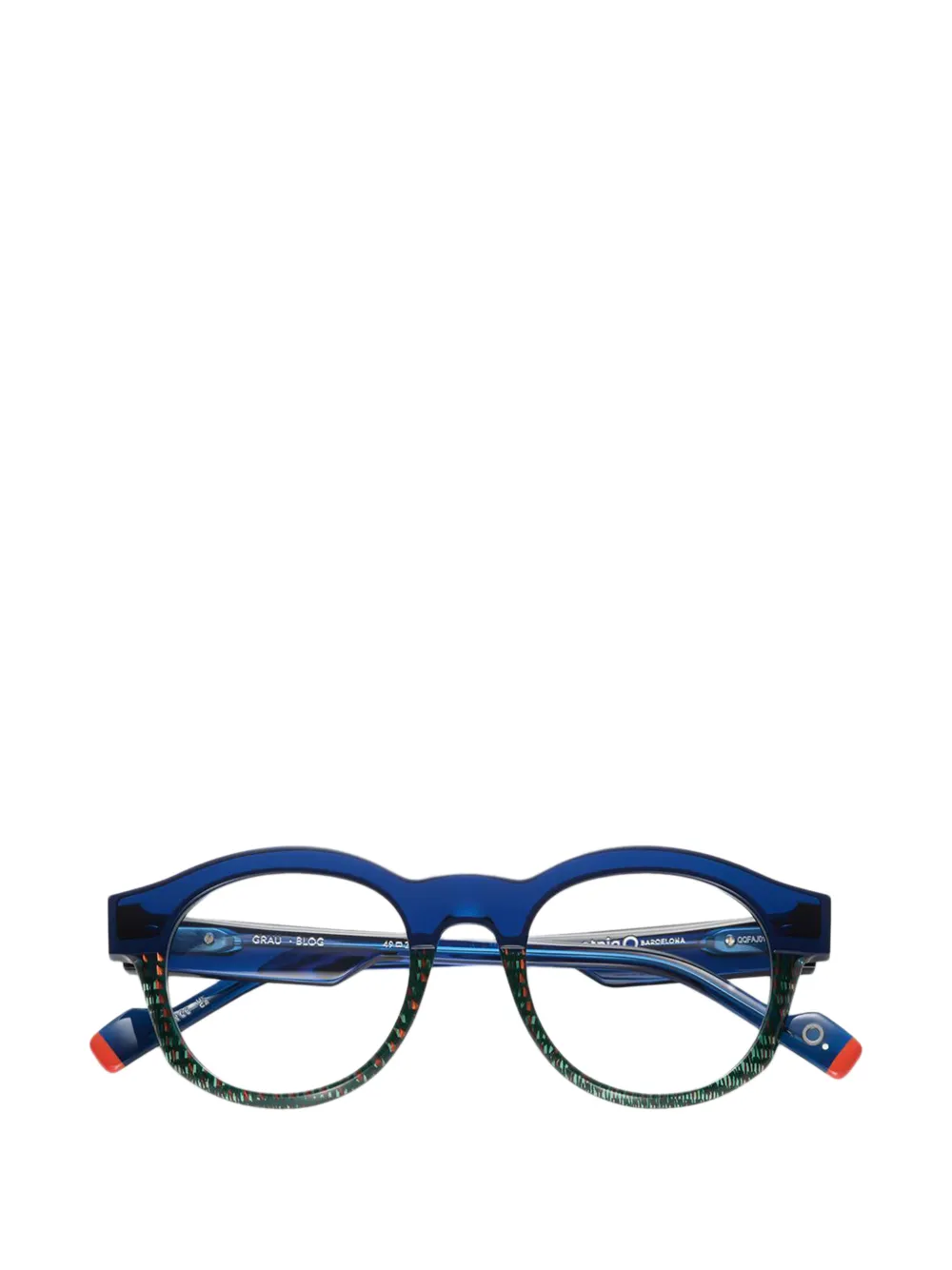 Etnia Barcelona Grau round-frame glasses - Blu