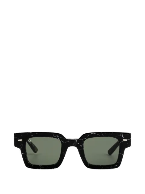 KYme Indigo marble-effect square-frame sunglasses