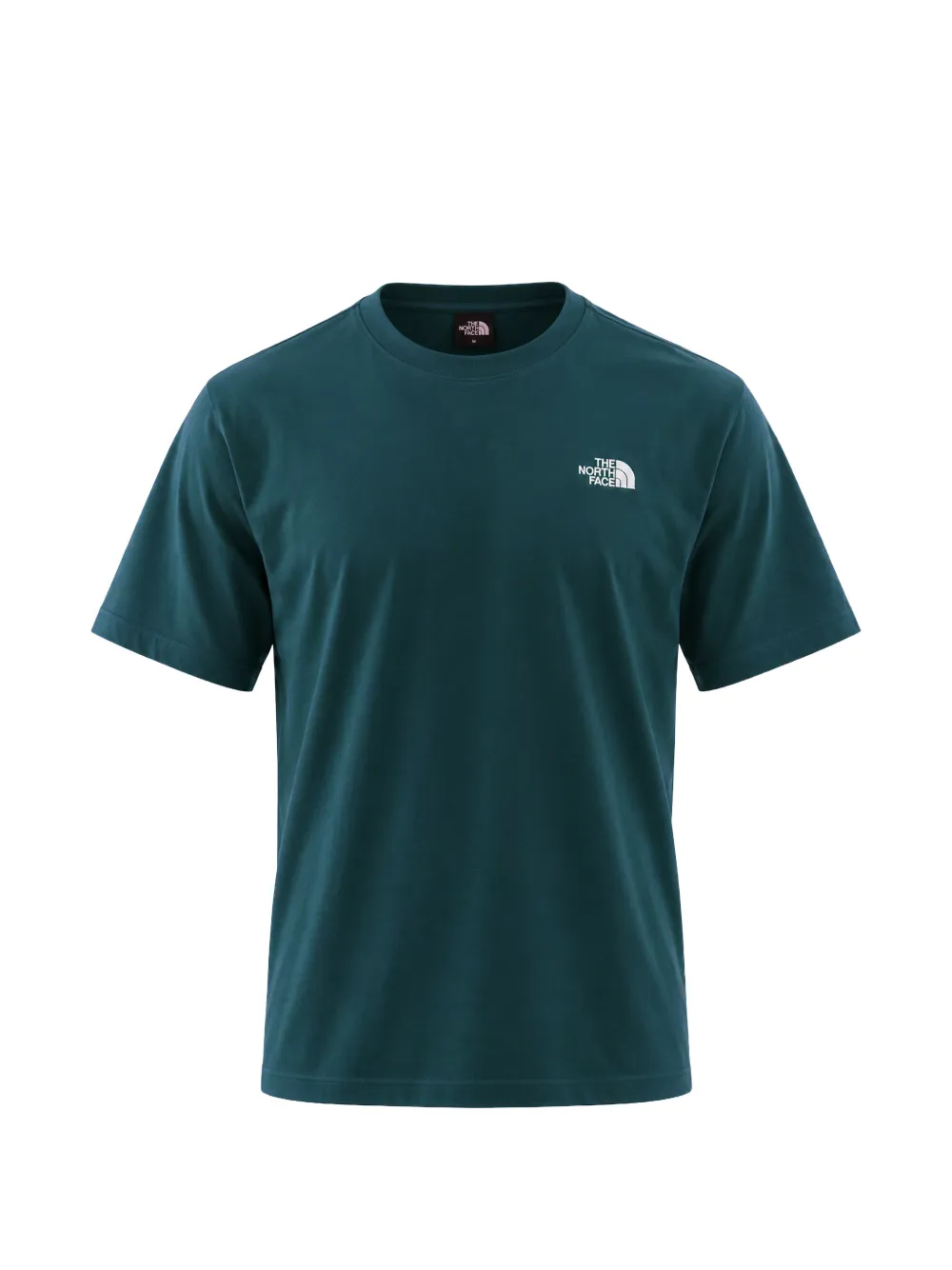 The North Face logo-print crew-neck T-shirt Groen
