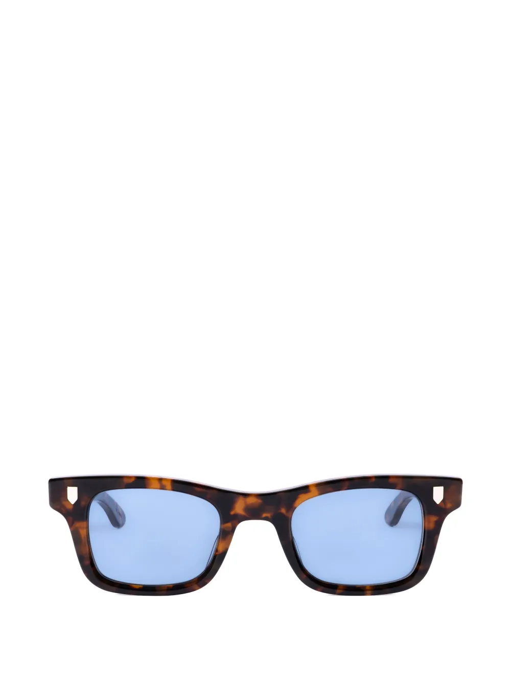 JULIUS TART OPTICAL Bullet rectangle-frame sunglasses Bruin