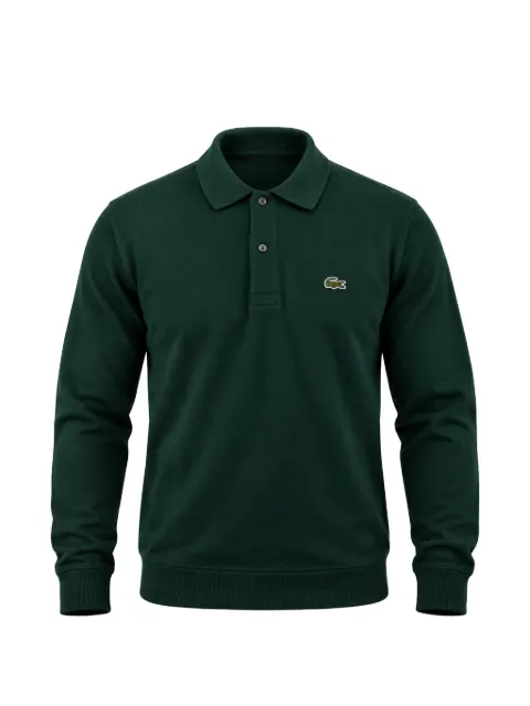 Lacoste Classic fit long-sleeved knitted polo shirt