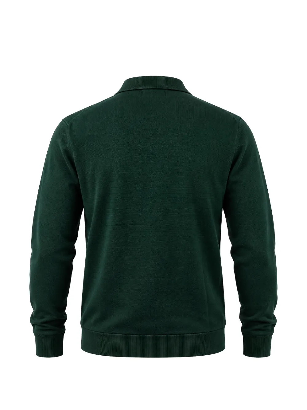 Lacoste Classic fit long-sleeved knitted polo shirt Groen