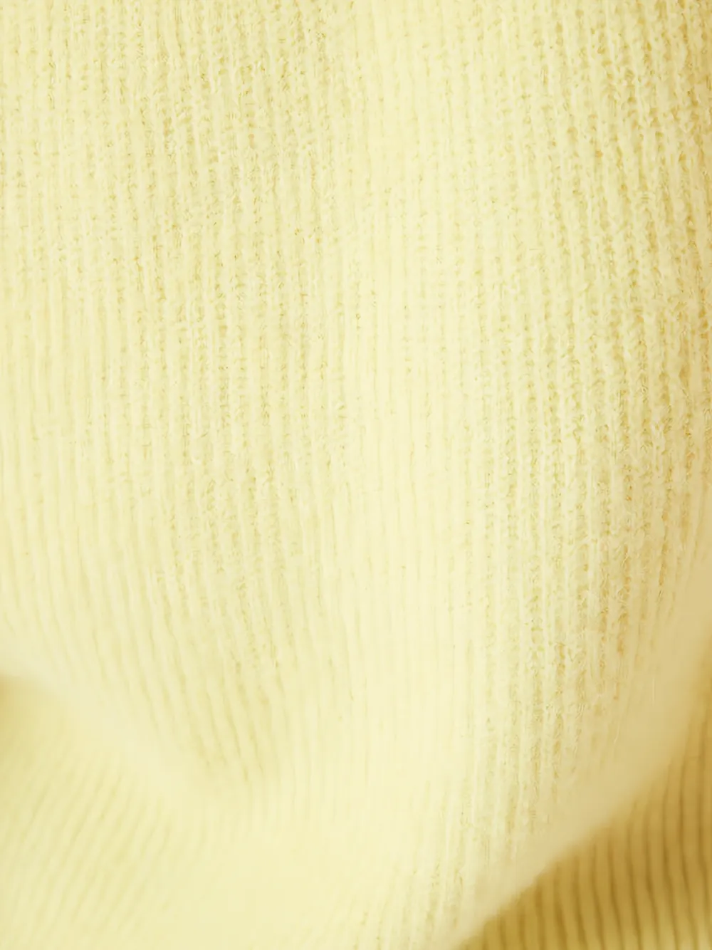 American Vintage Vitow ribbed-knit tank top Geel