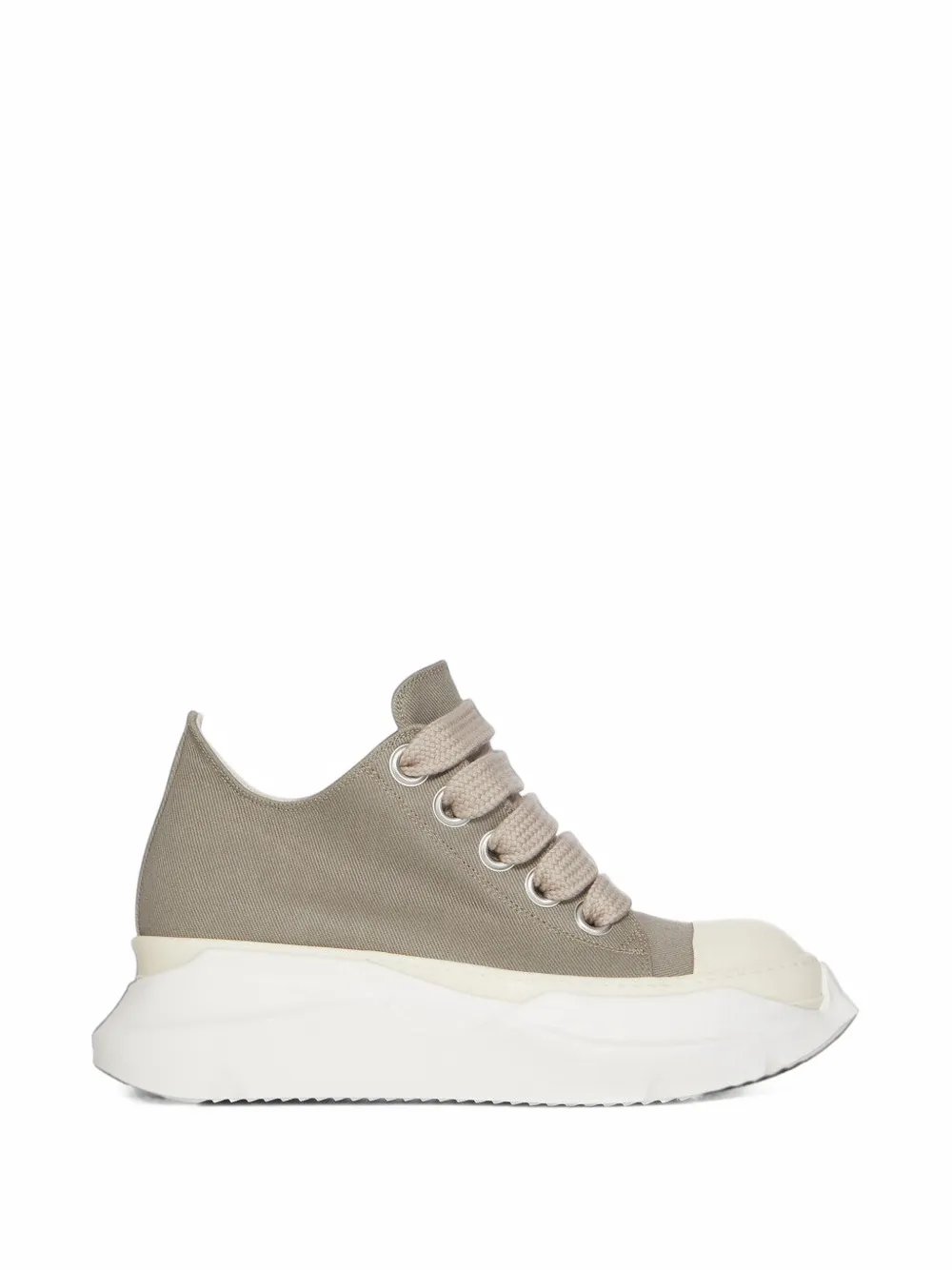 Rick Owens DRKSHDW Jumbolace abstract low sneakers - Neutrals