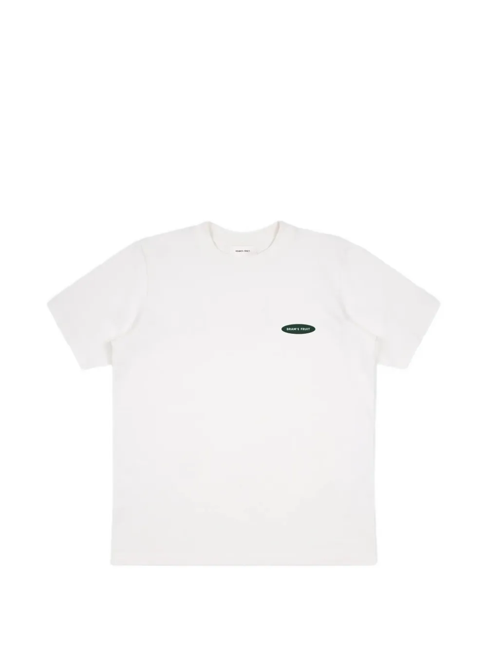 Bram s Fruit slogan-print logo-patch t-shirt Wit