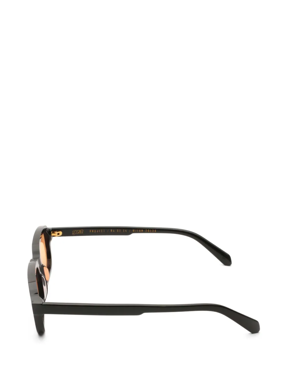 Gast Voce rectangle-frame sunglasses Zwart