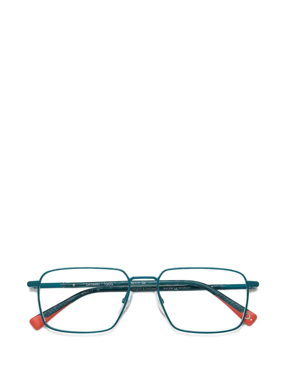 Etnia Barcelona Oatman rectangle-frame glasses - Verde