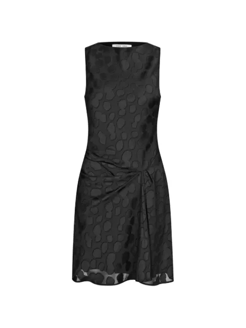 SAMSOE SAMSOE Satina devoré-effect mini dress