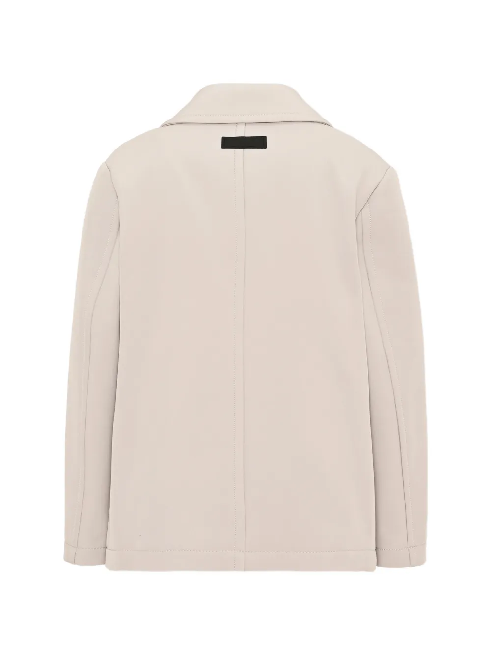 DONDUP KIDS Jas met dubbele rij knopen en gekerfde revers Beige