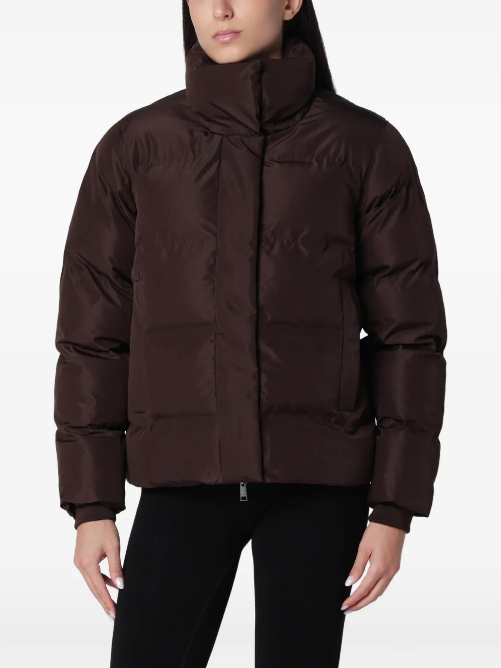 Tretorn Hill quilted puffer jacket - Marron Tretorn Hill quilted puffer jacket - Marron
