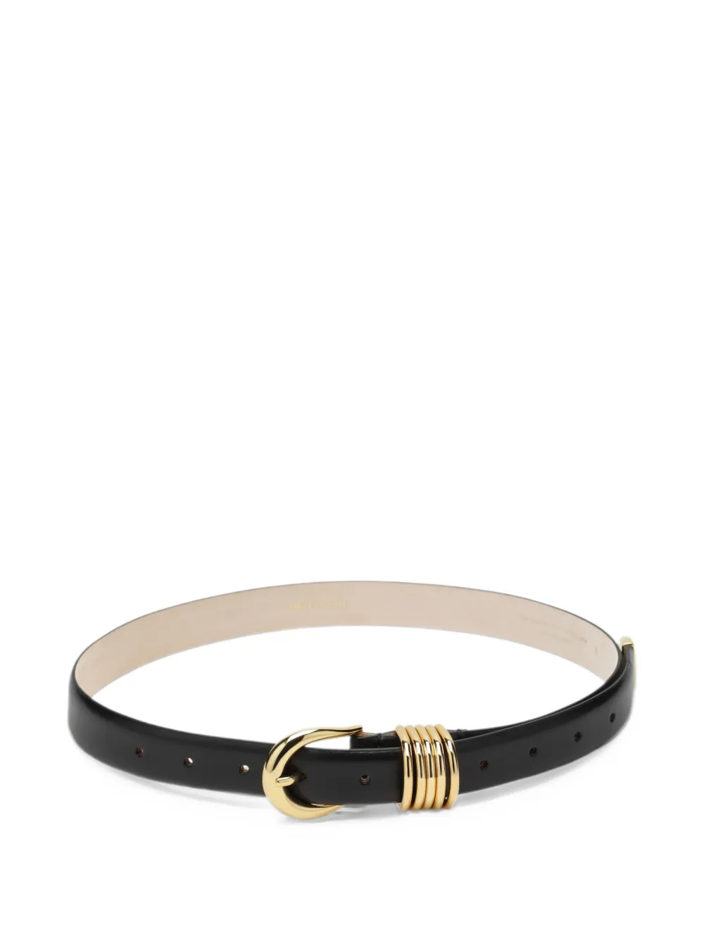 Déhanche Hollyhock buckled belt - Nero