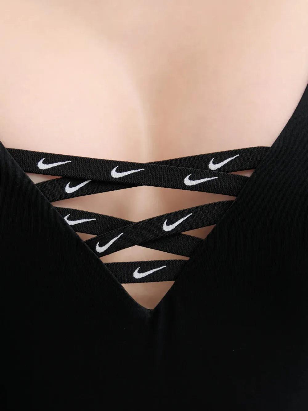 Nike Swoosh badpak Zwart