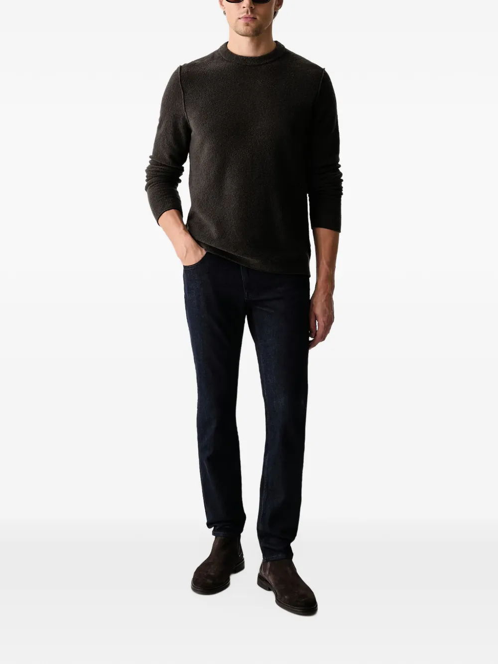 Marc O'Polo crew-neck sweater Bruin