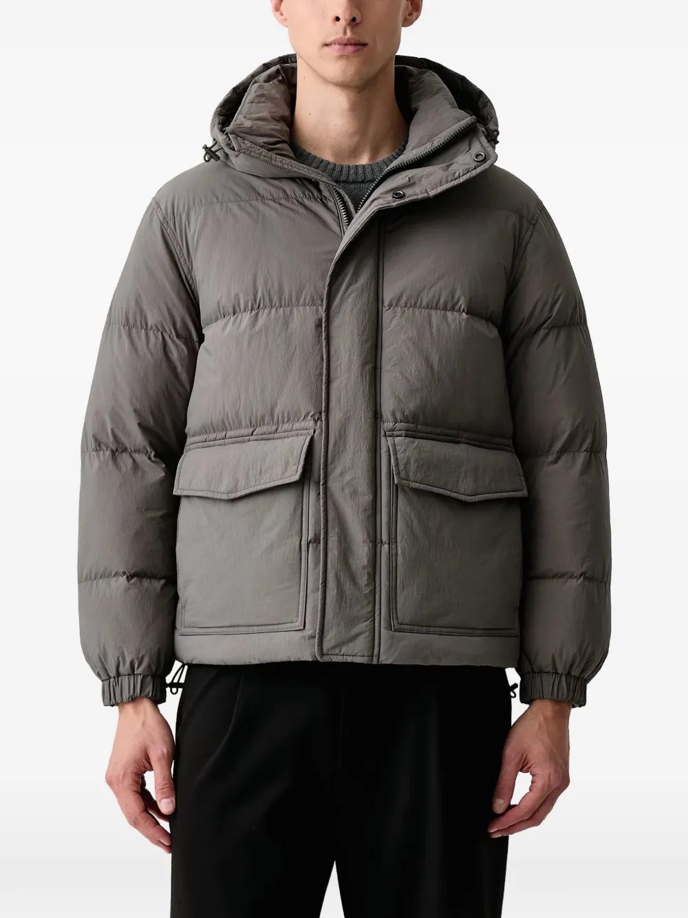 Marc O'Polo hooded padded jacket - Verde