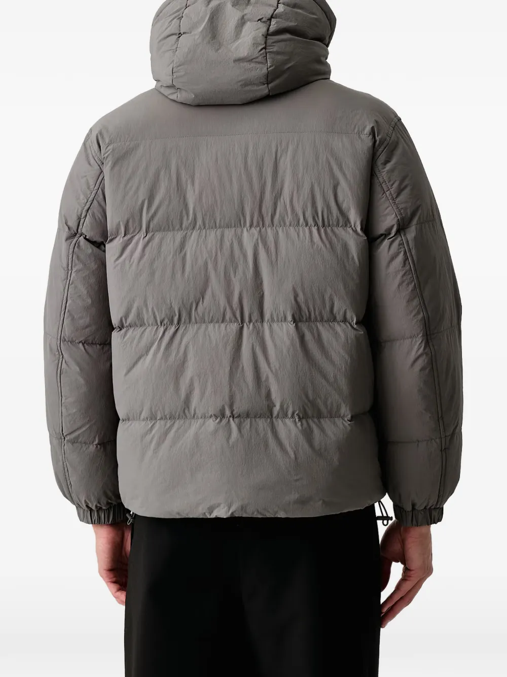 Marc O'Polo hooded padded jacket Groen