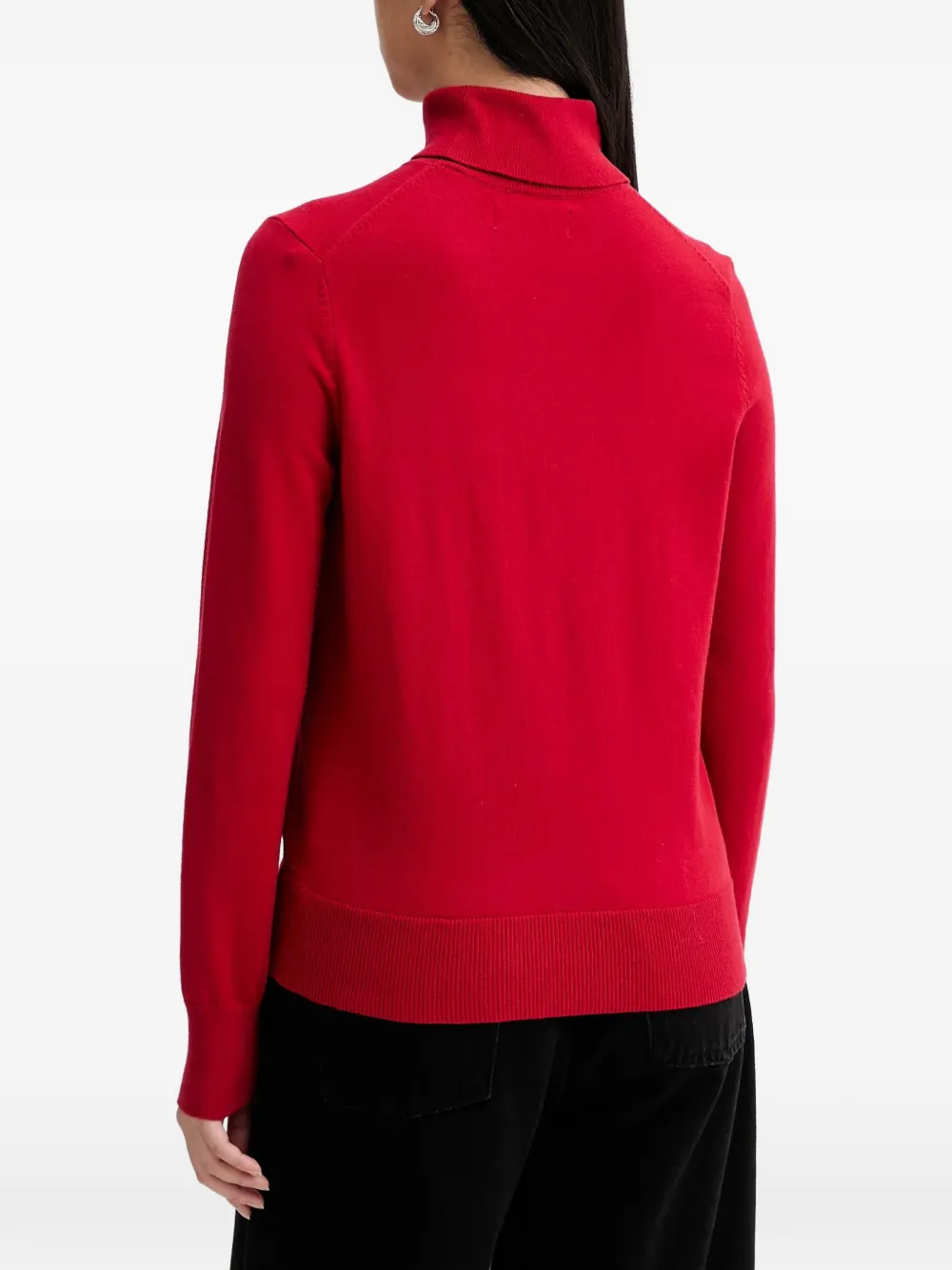 Marc O'Polo roll-neck sweater Rood
