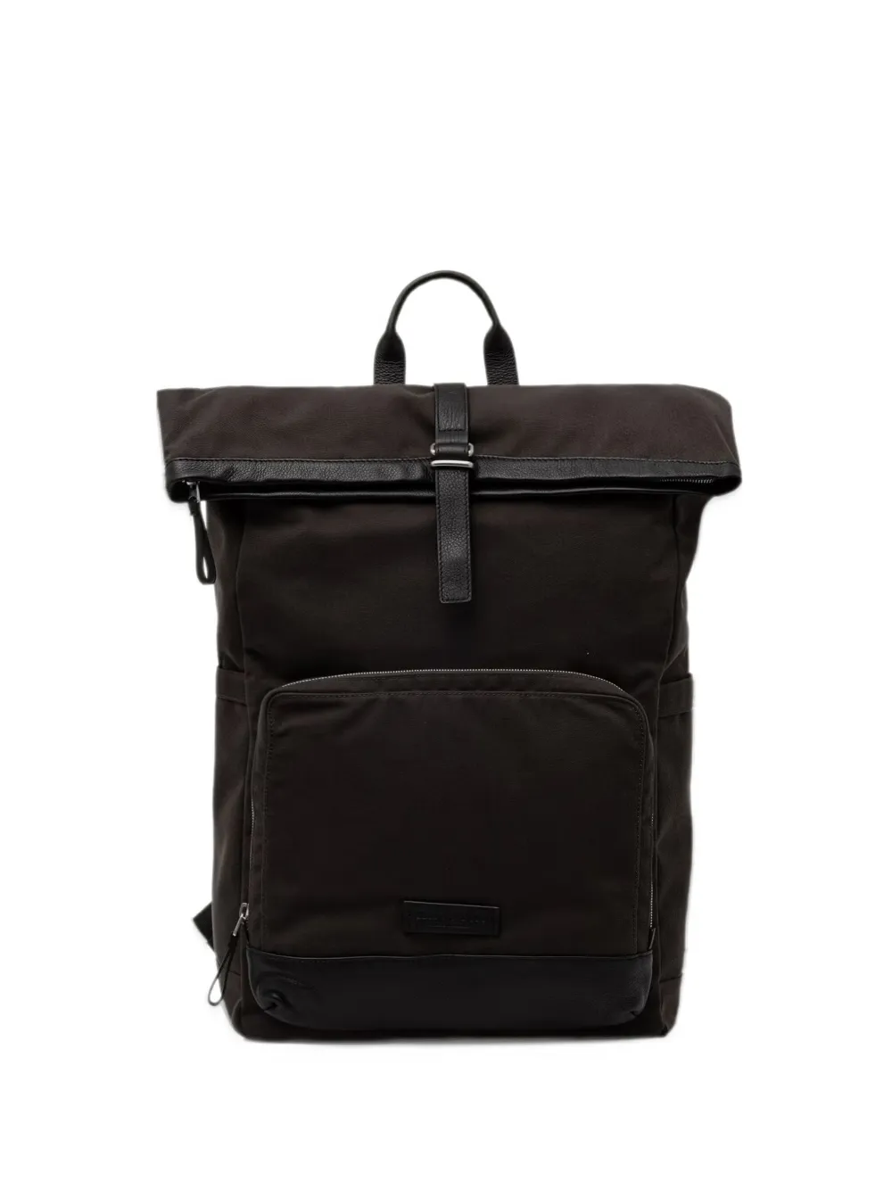 Marc O'Polo Mory roll-top buckle-fastening backpack - Nero