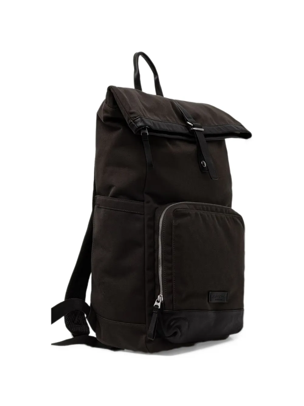 Marc O'Polo Mory roll-top buckle-fastening backpack Zwart
