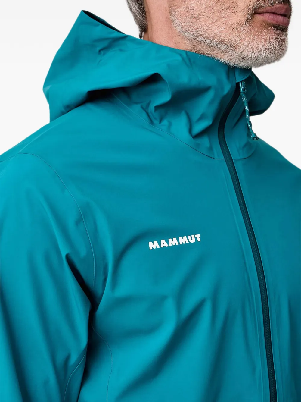 Mammut Linard Guide trainingsjack met capuchon en logo-print Blauw