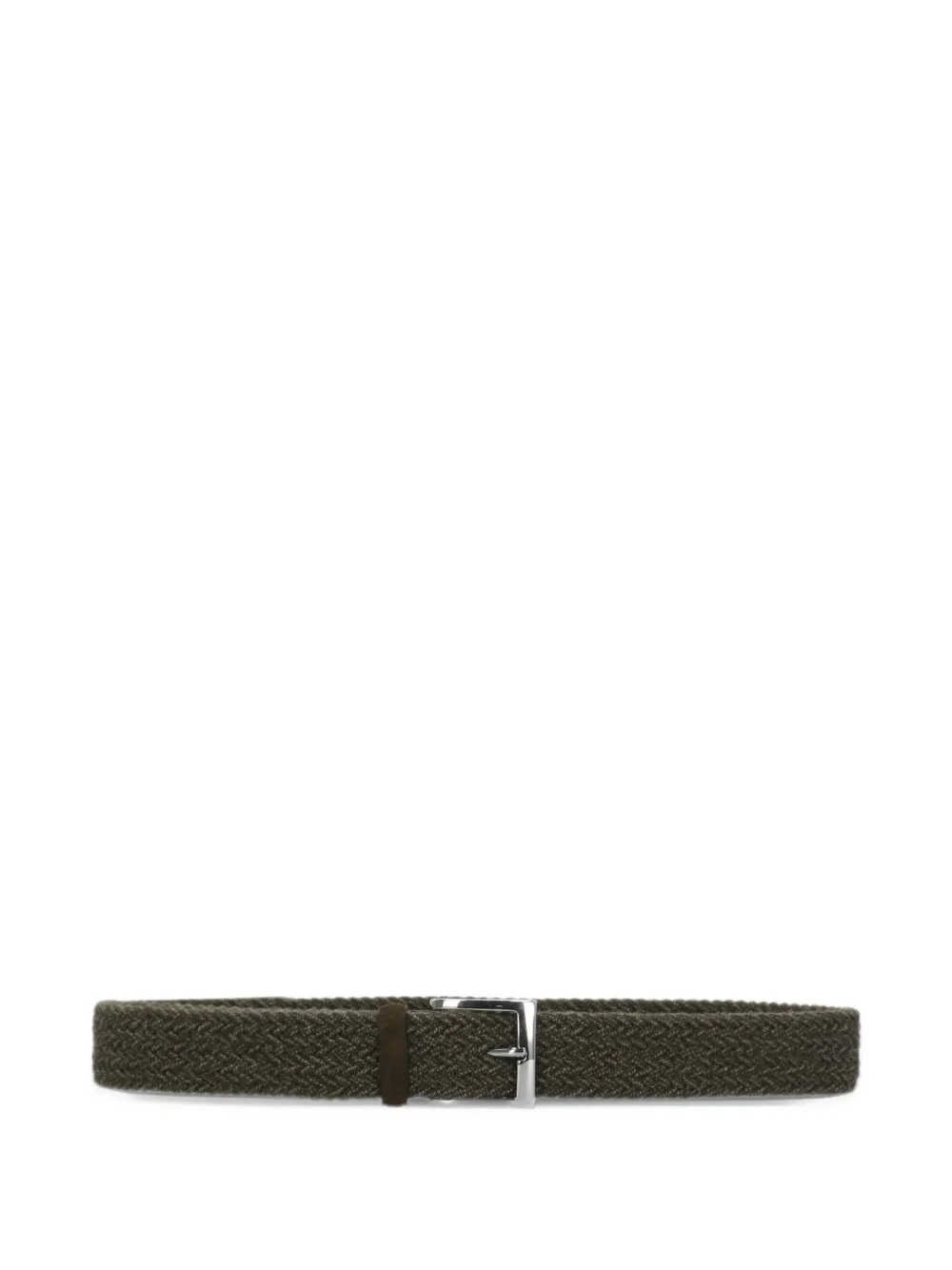 Orciani braided-knit belt - Verde