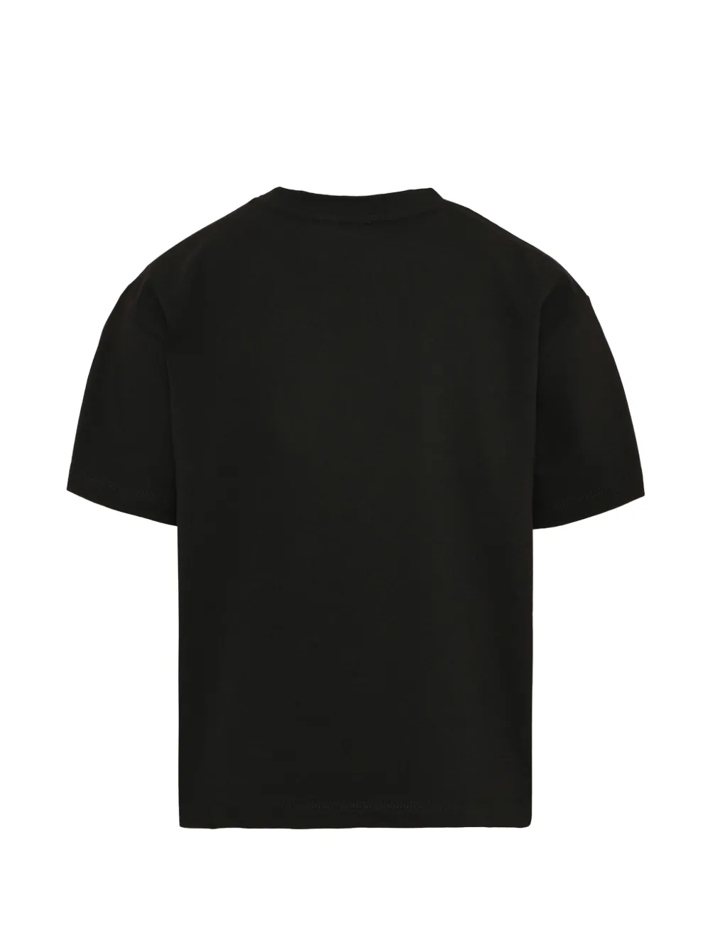 Pinko Kids T-shirt met logo Zwart