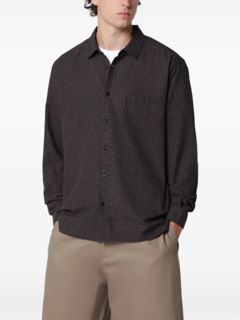 YMC Curtis checked shirt