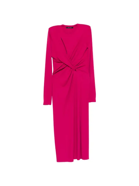 PHILIA LOFT twist-detail cut-out midi dress