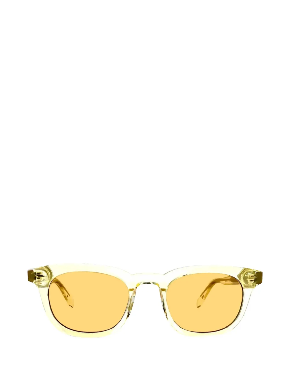 Gast Beryl square-frame sunglasses Geel