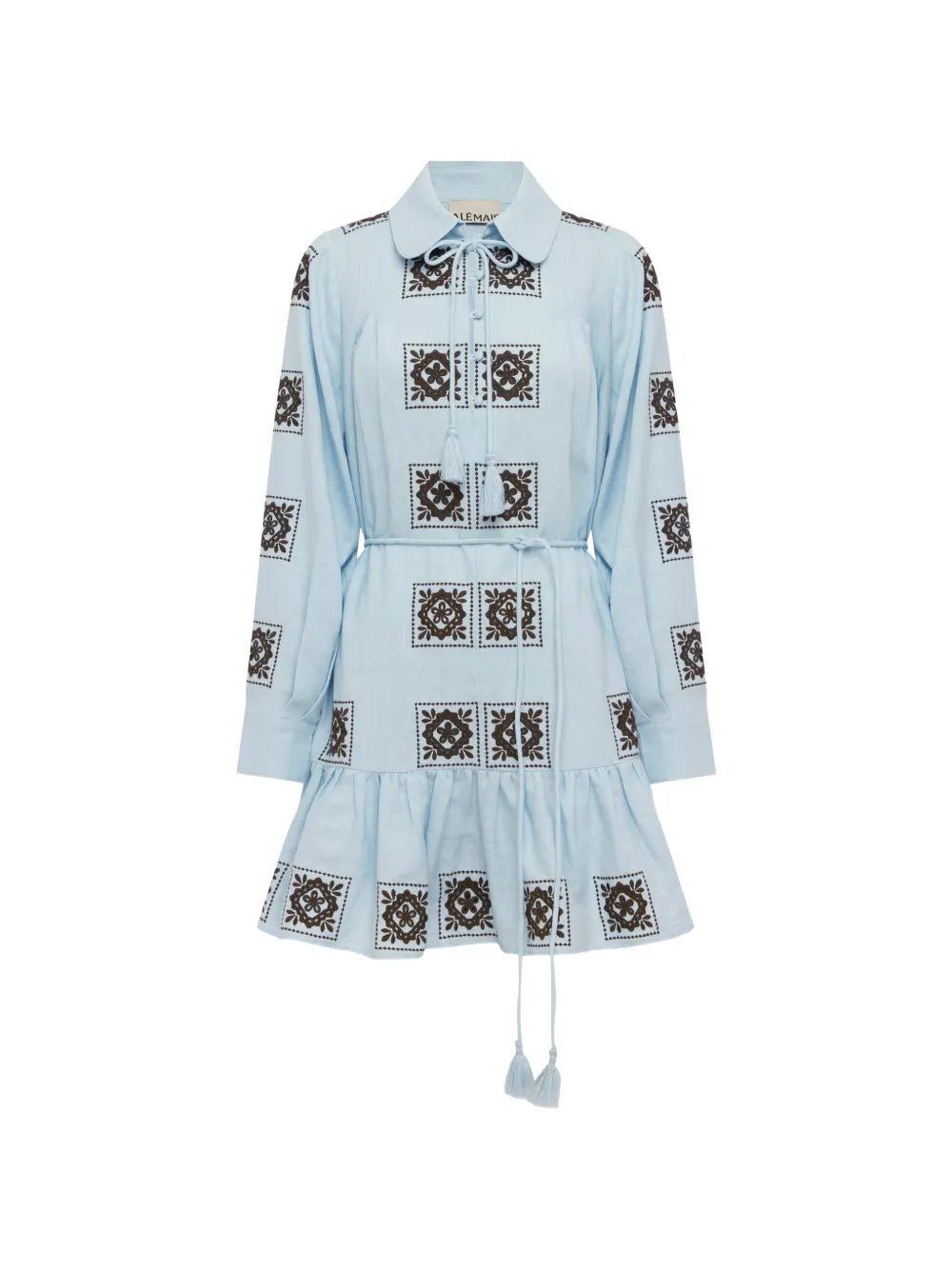 ALEMAIS Grace mini dress Blauw