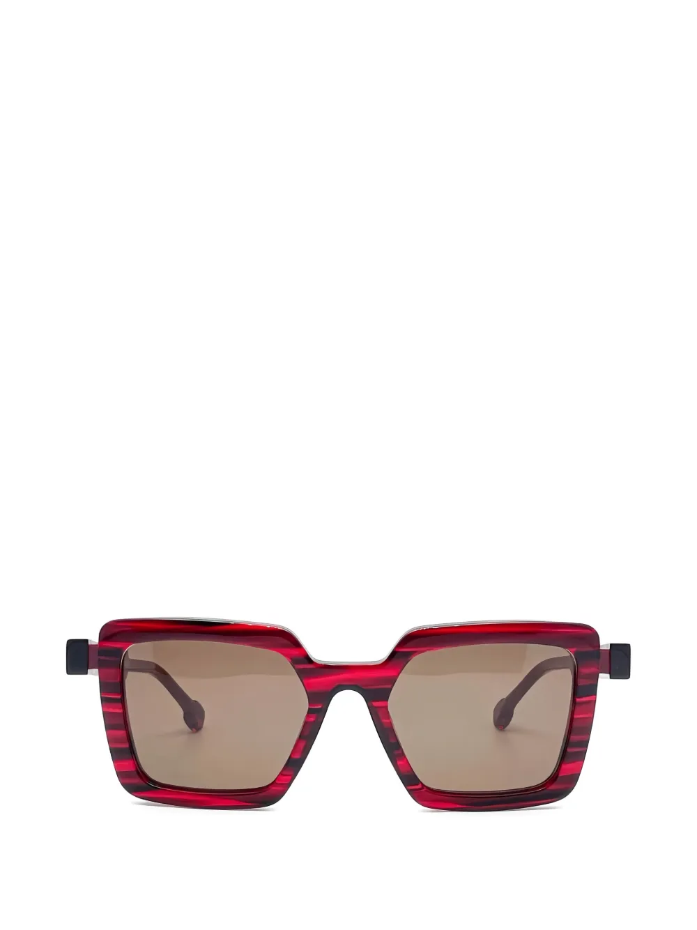 Theo Eyewear Pedal square-frame sunglasses Rood