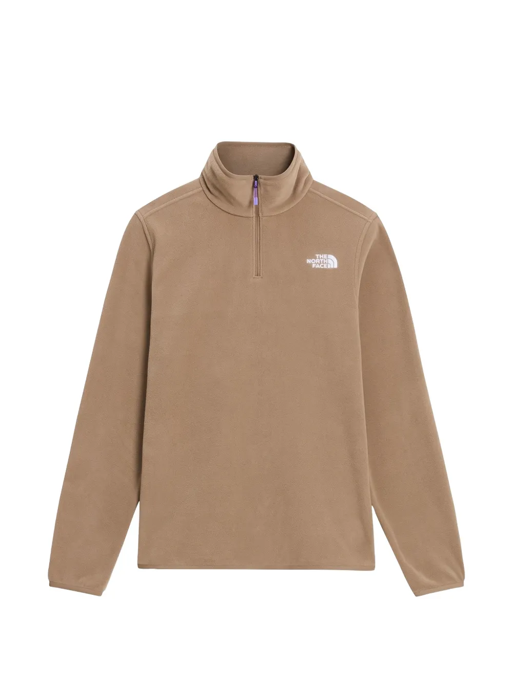 The North Face Glacier fleece ¼ zip jacket Beige