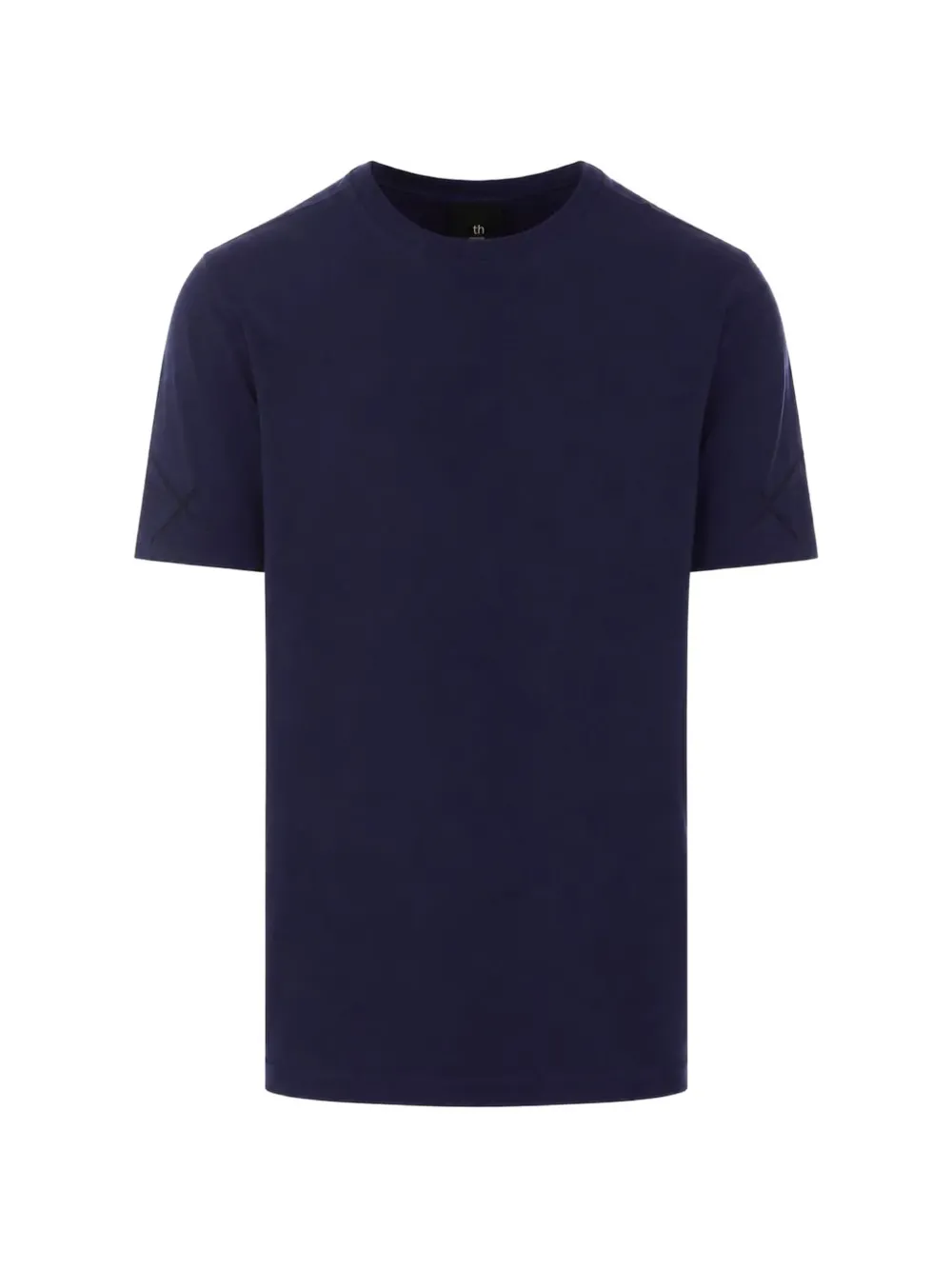 Thom Krom cross-stitch detail t-shirt Blauw