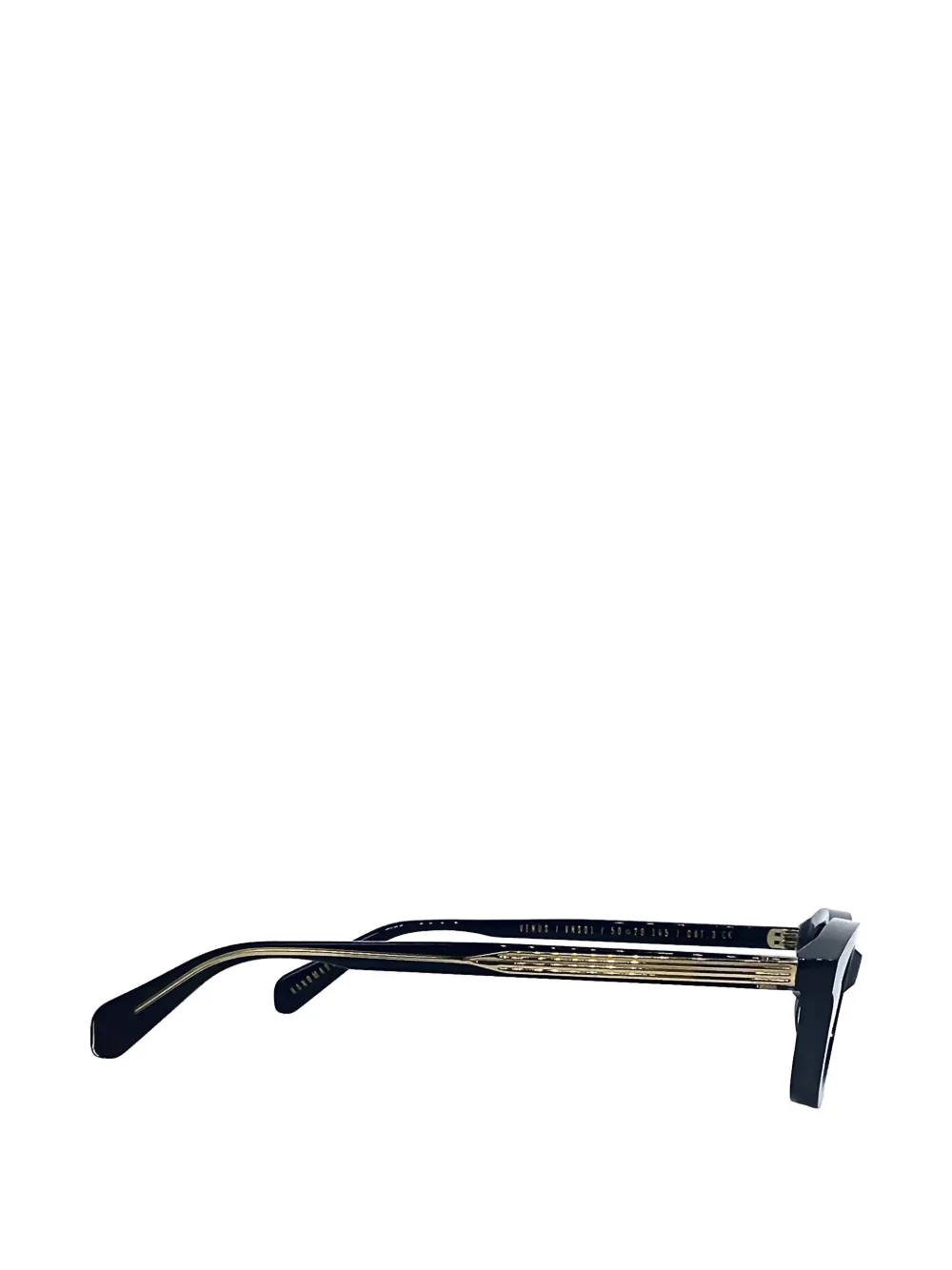 Gast Venus oval-frame sunglasses Zwart
