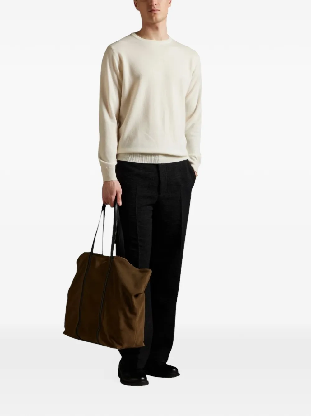 Kangra fine-knit cashmere sweater Beige