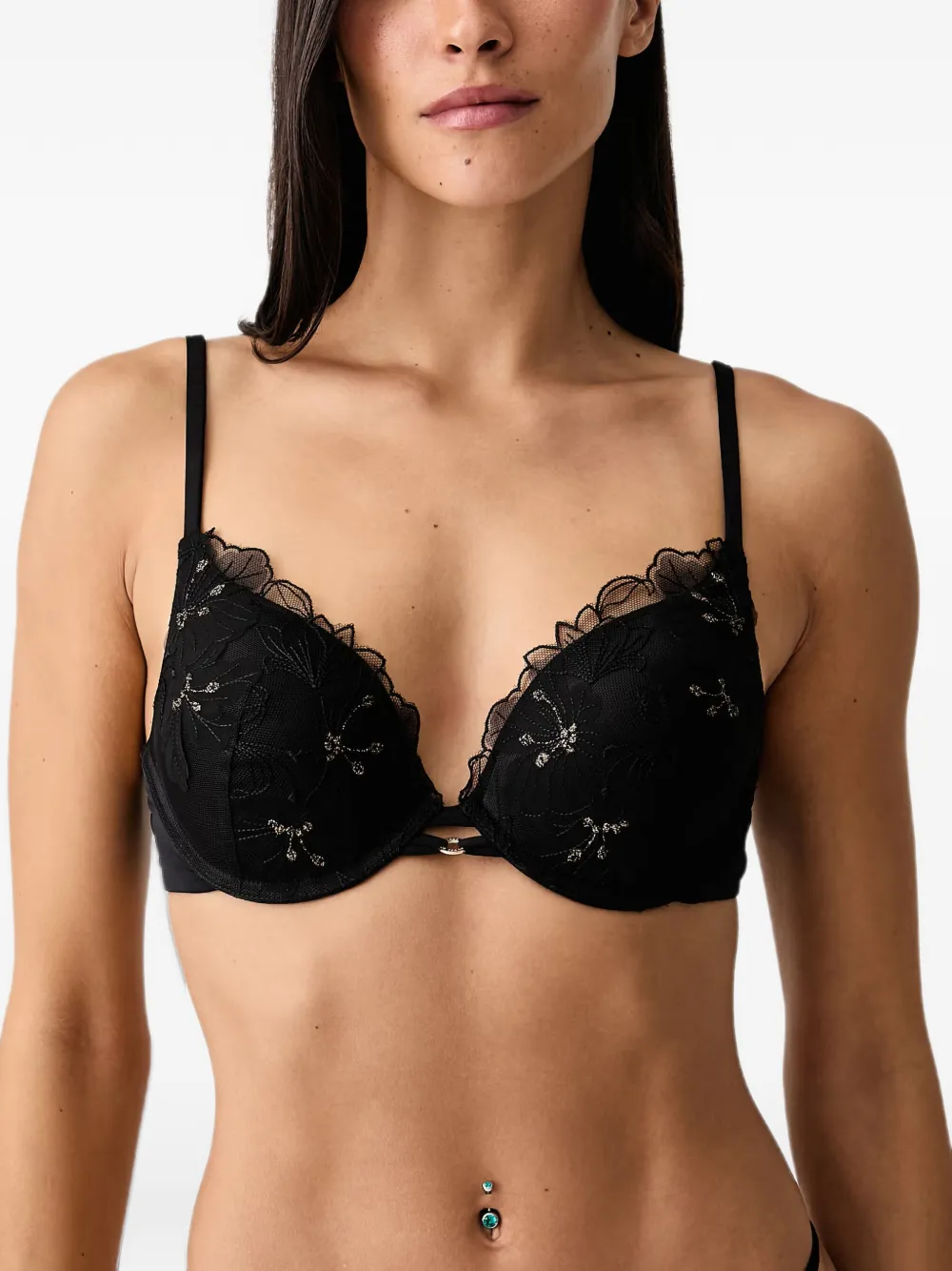 GUESS USA Adele push-up bra - Nero