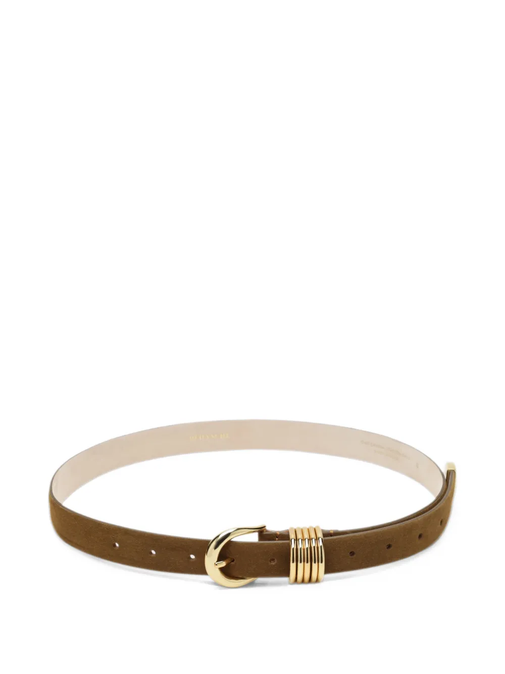 Déhanche Hollyhock suede belt - Marrone